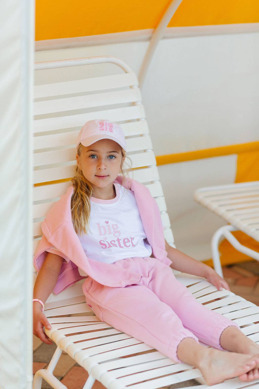 Big Sis Sweatshirt (sizes 12m - 8): 5-6