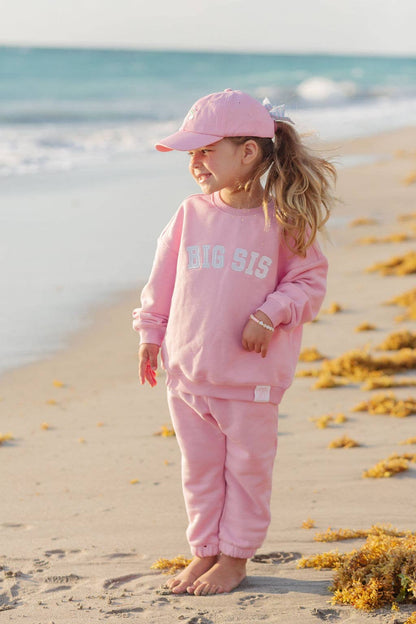 Big Sis Sweatshirt (sizes 12m - 8): 5-6