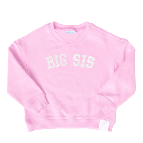 Big Sis Sweatshirt (sizes 12m - 8): 5-6