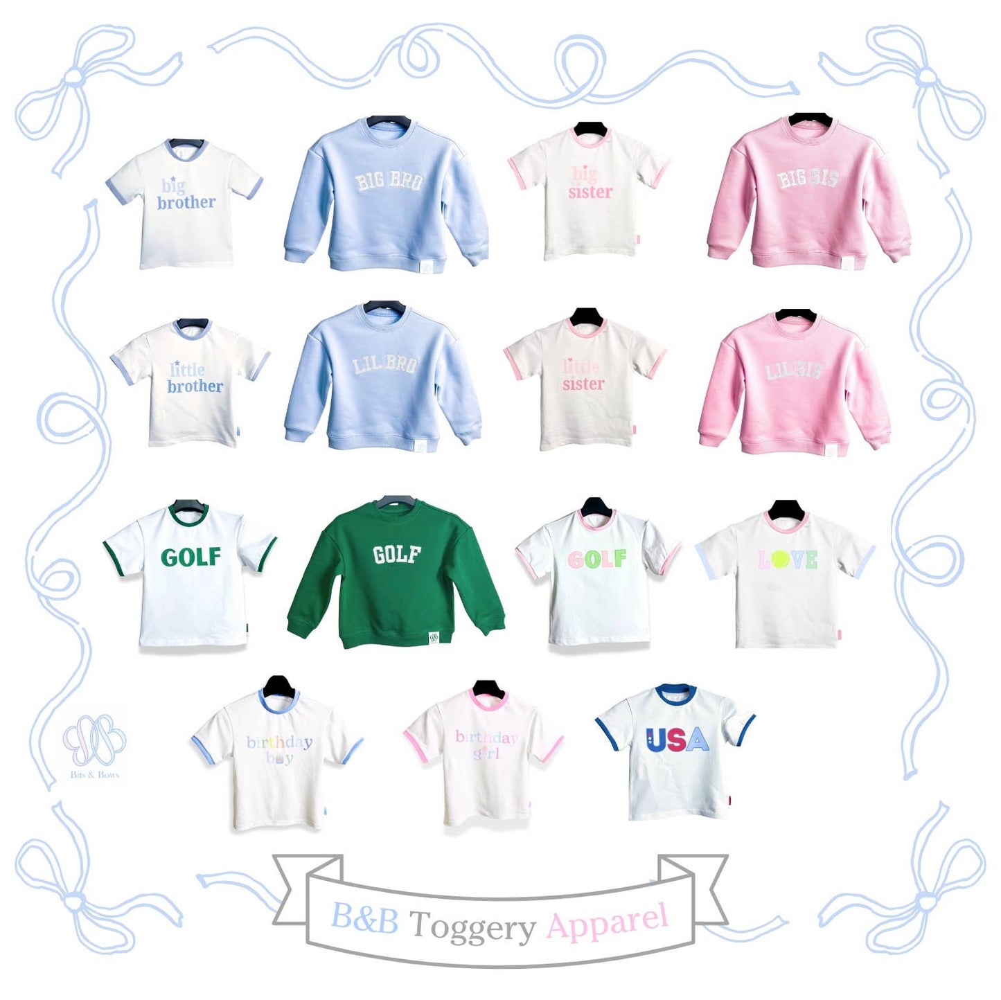 Big Sis Sweatshirt (sizes 12m - 8): 12-18 months